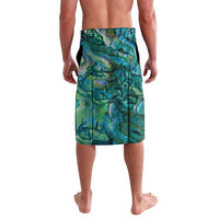 Personalised New Zealand Dart Lavalava Maori Fern With Paua Shell - Polynesian Pride