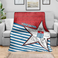 West Papua Morning Star Blanket One People One Soul - Polynesian Pride