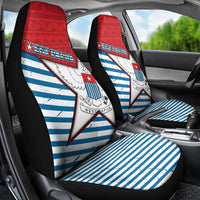 West Papua Morning Star Car Seat Cover One People One Soul - Polynesian Pride