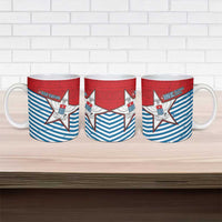 West Papua Morning Star Ceramic Mug One People One Soul DT05 - Polynesian Pride