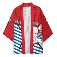West Papua Morning Star Kimono One People One Soul - Polynesian Pride