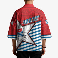 West Papua Morning Star Kimono One People One Soul - Polynesian Pride