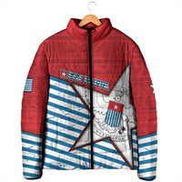 West Papua Morning Star Padded Jacket One People One Soul DT05 - Polynesian Pride