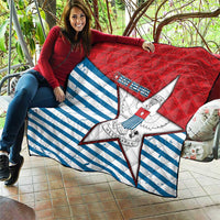 West Papua Morning Star Quilt One People One Soul - Polynesian Pride