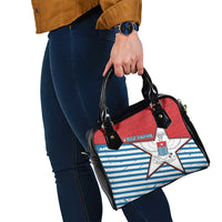 West Papua Morning Star Shoulder Handbag One People One Soul - Polynesian Pride