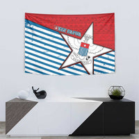 West Papua Morning Star Tapestry One People One Soul - Polynesian Pride