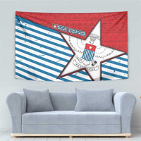 West Papua Morning Star Tapestry One People One Soul - Polynesian Pride