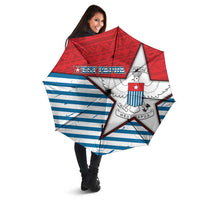 West Papua Morning Star Umbrella One People One Soul - Polynesian Pride