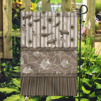 Hawaii Christmas In July Garden Flag Beige Mele Kalikimaka Sea Animals DT05 Garden Flag Beige - Polynesian Pride