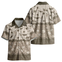 Hawaii Christmas In July Kid Hawaiian Shirt Beige Mele Kalikimaka Sea Animals DT05 - Polynesian Pride