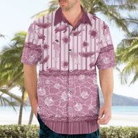 Hawaii Christmas In July Hawaiian Shirt Dusty Pink Mele Kalikimaka Sea Animals DT05 - Polynesian Pride
