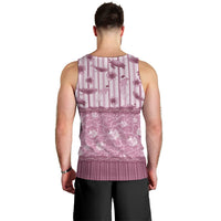 Hawaii Christmas In July Men Tank Top Dusty Pink Mele Kalikimaka Sea Animals