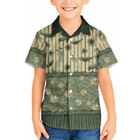 Hawaii Christmas In July Hawaiian Shirt Olive Green Mele Kalikimaka Sea Animals DT05 - Polynesian Pride