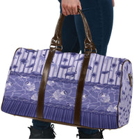 Hawaii Christmas In July Travel Bag Amethyst Purple Mele Kalikimaka Sea Animals
