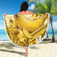 Hawaii Banana Seal Beach Blanket Ilio Holo I Ka Uaua Aloha DT05 - Polynesian Pride