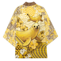 Hawaii Banana Seal Kimono Ilio Holo I Ka Uaua Aloha DT05 - Polynesian Pride