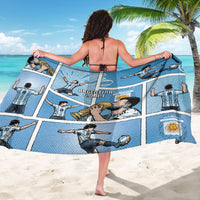 Argentina Football Sarong Goat Comic Style Sun Of May DT05 - Polynesian Pride