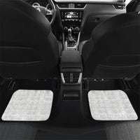 Custom England Football Car Mats Three Lions Trophy St George Cross DT05 Set 2pcs - Back White - Polynesian Pride