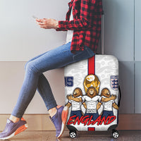 Custom England Football Luggage Cover Three Lions Trophy St George Cross DT05 - Polynesian Pride