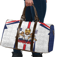 Custom England Football Travel Bag Three Lions Trophy St George Cross DT05 - Polynesian Pride