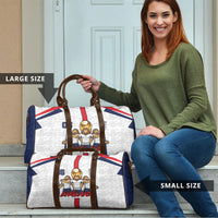 Custom England Football Travel Bag Three Lions Trophy St George Cross DT05 - Polynesian Pride