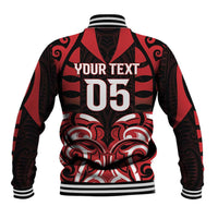 Custom Aotearoa Ngapuhi Baseball Jacket Maori Pattern New Zealand DT05 - Polynesian Pride