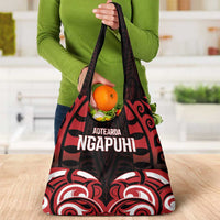 Aotearoa Ngapuhi Grocery Bag Maori Pattern New Zealand DT05 - Polynesian Pride