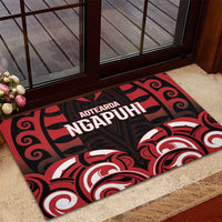 Aotearoa Ngapuhi Rubber Doormat Maori Pattern New Zealand DT05 - Polynesian Pride