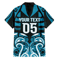 Custom Aotearoa Ngati Porou Family Matching Long Sleeve Bodycon Dress and Hawaiian Shirt Maori Pattern New Zealand - Polynesian Pride