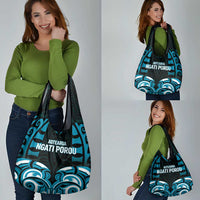 Aotearoa Ngati Porou Grocery Bag Maori Pattern New Zealand DT05 - Polynesian Pride