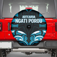 Aotearoa Ngati Porou Spare Tire Cover Maori Pattern New Zealand - Polynesian Pride