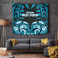 Aotearoa Ngati Porou Tapestry Maori Pattern New Zealand - Polynesian Pride