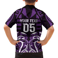 Custom Aotearoa Rangitane Family Matching Puletasi and Hawaiian Shirt Maori Pattern New Zealand DT05 - Polynesian Pride