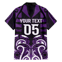 Custom Aotearoa Rangitane Family Matching Puletasi and Hawaiian Shirt Maori Pattern New Zealand DT05 - Polynesian Pride