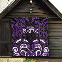 Aotearoa Rangitane Quilt Maori Pattern New Zealand - Polynesian Pride