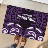 Aotearoa Rangitane Rubber Doormat Maori Pattern New Zealand DT05 - Polynesian Pride