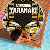 Aotearoa Taranaki Beach Blanket Maori Pattern New Zealand DT05 - Polynesian Pride