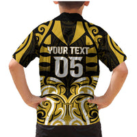 Custom Aotearoa Taranaki Family Matching Mermaid Dress and Hawaiian Shirt Maori Pattern New Zealand - Polynesian Pride