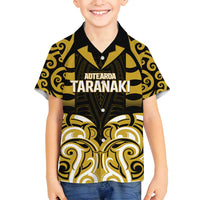 Custom Aotearoa Taranaki Family Matching Tank Maxi Dress and Hawaiian Shirt Maori Pattern New Zealand - Polynesian Pride