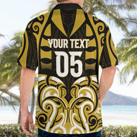 Custom Aotearoa Taranaki Hawaiian Shirt Maori Pattern New Zealand DT05 - Polynesian Pride
