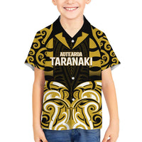 Custom Aotearoa Taranaki Hawaiian Shirt Maori Pattern New Zealand DT05 - Polynesian Pride