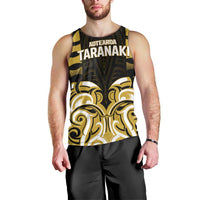 Custom Aotearoa Taranaki Men Tank Top Maori Pattern New Zealand DT05 - Polynesian Pride