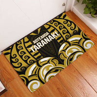 Aotearoa Taranaki Rubber Doormat Maori Pattern New Zealand DT05 - Polynesian Pride