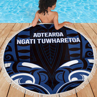 Aotearoa Ngati Tuwharetoa Beach Blanket Maori Pattern New Zealand DT05 - Polynesian Pride