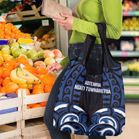 Aotearoa Ngati Tuwharetoa Grocery Bag Maori Pattern New Zealand DT05 - Polynesian Pride