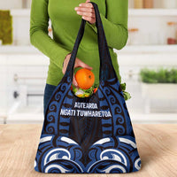 Aotearoa Ngati Tuwharetoa Grocery Bag Maori Pattern New Zealand DT05 - Polynesian Pride