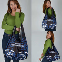 Aotearoa Ngati Tuwharetoa Grocery Bag Maori Pattern New Zealand DT05 - Polynesian Pride