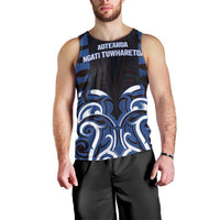 Custom Aotearoa Ngati Tuwharetoa Men Tank Top Maori Pattern New Zealand DT05 - Polynesian Pride