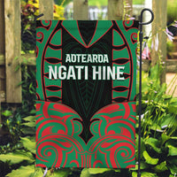 Aotearoa Ngati Hine Garden Flag Maori Pattern New Zealand - Polynesian Pride