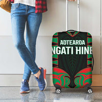 Aotearoa Ngati Hine Luggage Cover Maori Pattern New Zealand - Polynesian Pride